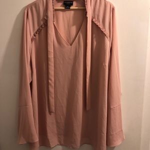 Liz Claiborne blush colored blouse